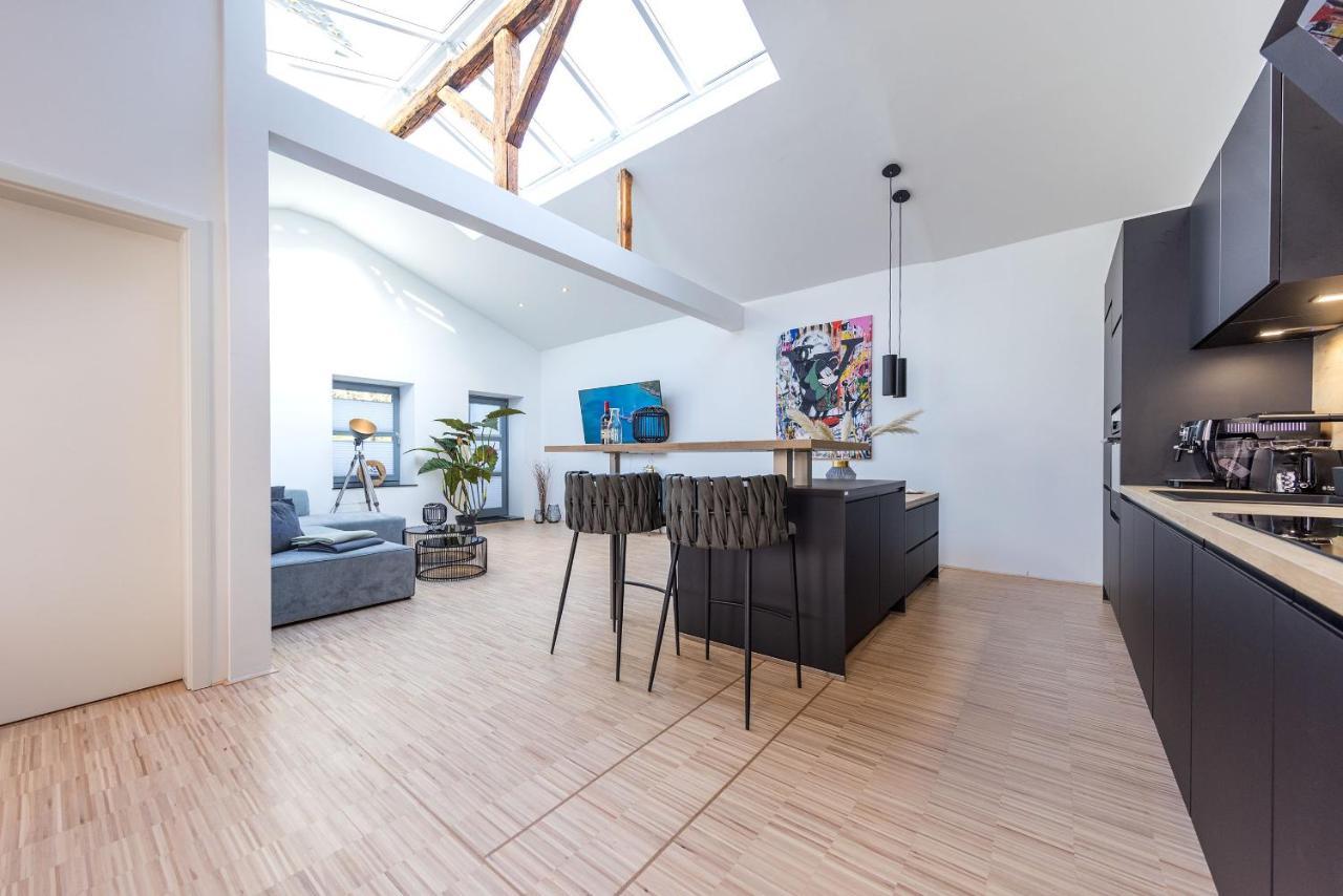 Lichtdurchflutetes Design - Appartement Guetersloh - 90 Qm Exterior foto